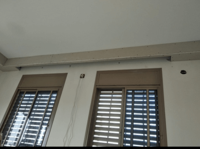 התקנת סינר גבס